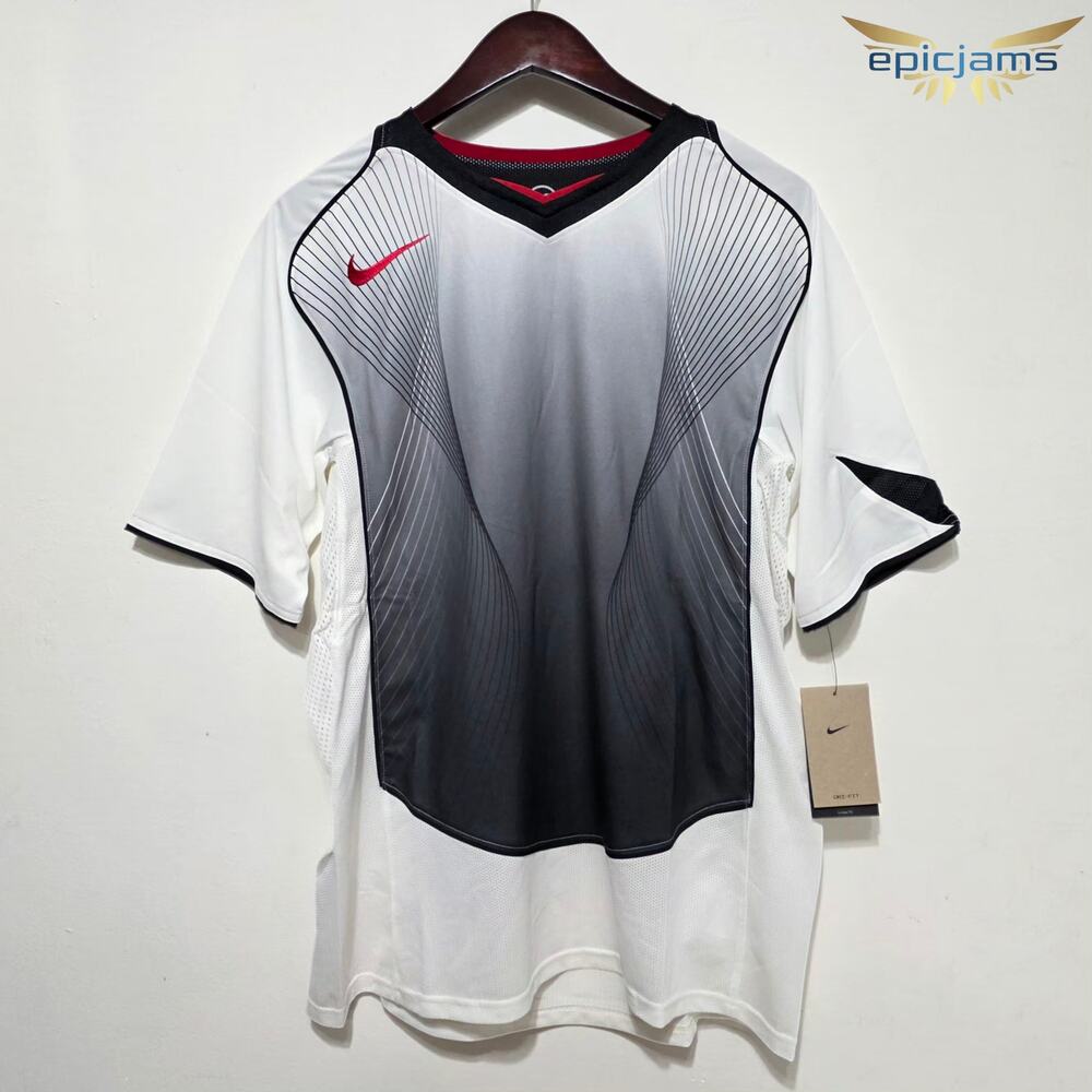 Nike Total 90 Dri-Fit Soccer Jersey Men’s Size Large Loose Fit HV1178-133 White